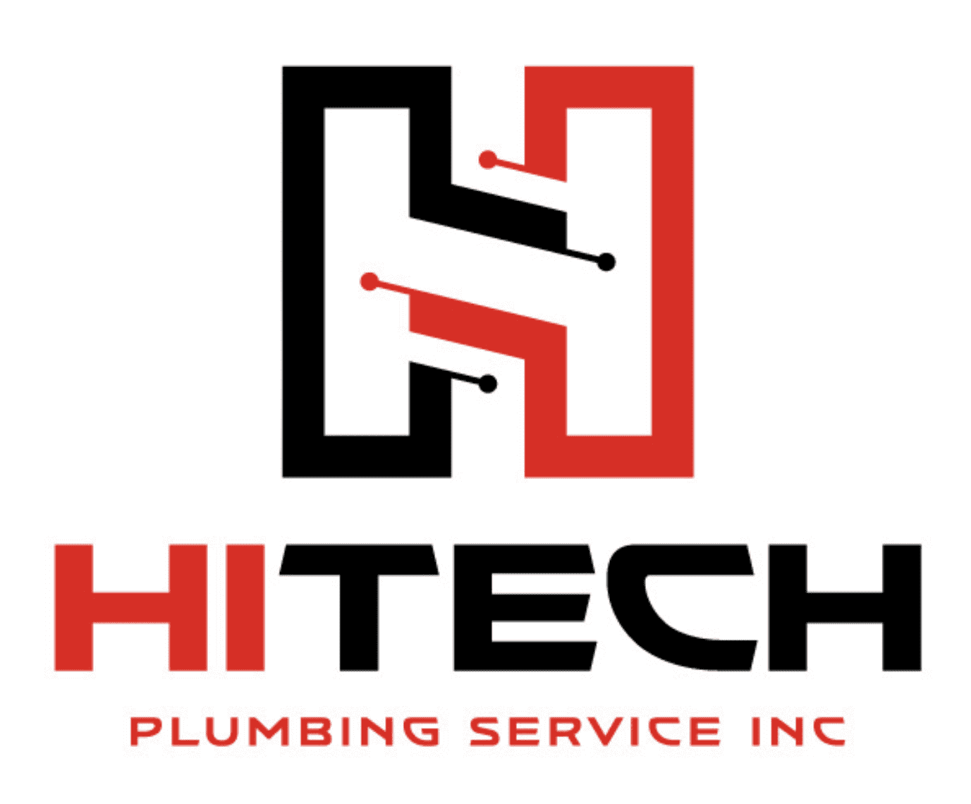 hi-techplumbing white logo