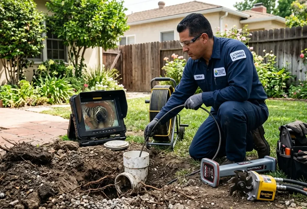 Root Intrusion in Valley Sewer Lines