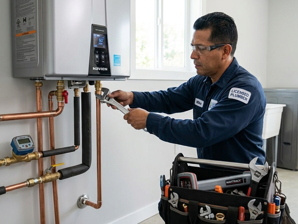 Home 48 Tankless Water Heater Installation in Northridge