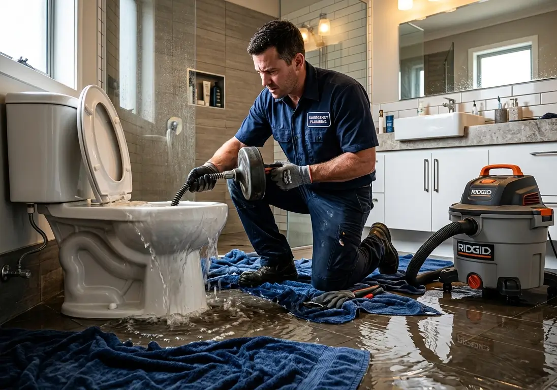 Home 48 Toilet Overflow Emergency in Winnetka