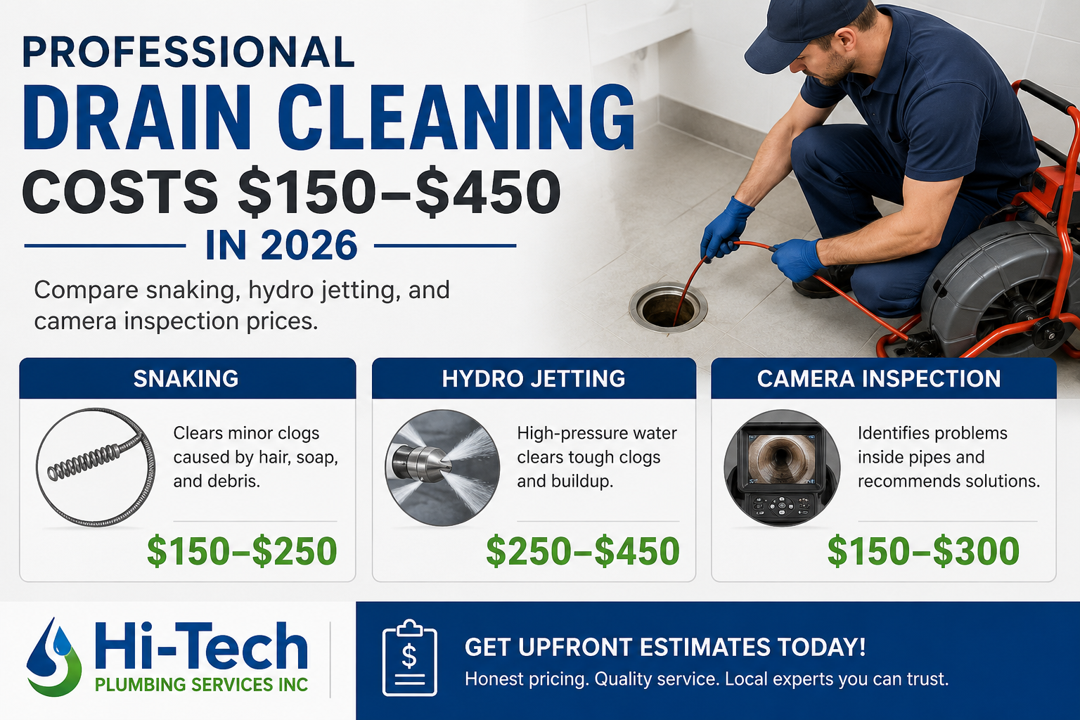 How Much Does Drain Cleaning Cost