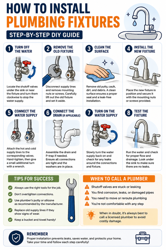 How to Install Plumbing Fixtures Easy DIY Guide 2