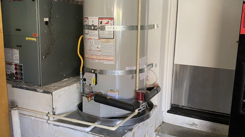 how to repair a gas hot water heater