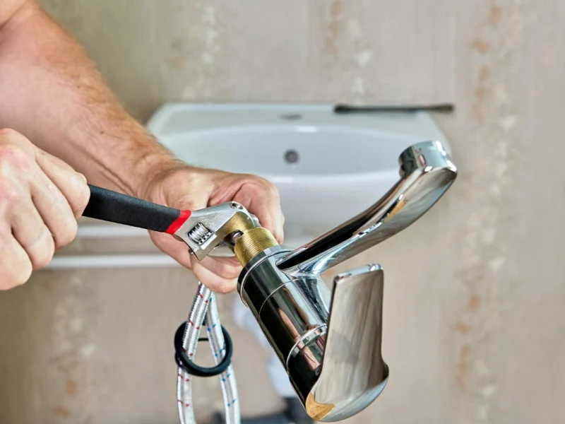 1.2 gpm bathroom faucet installation in Winnetka, Los Angeles